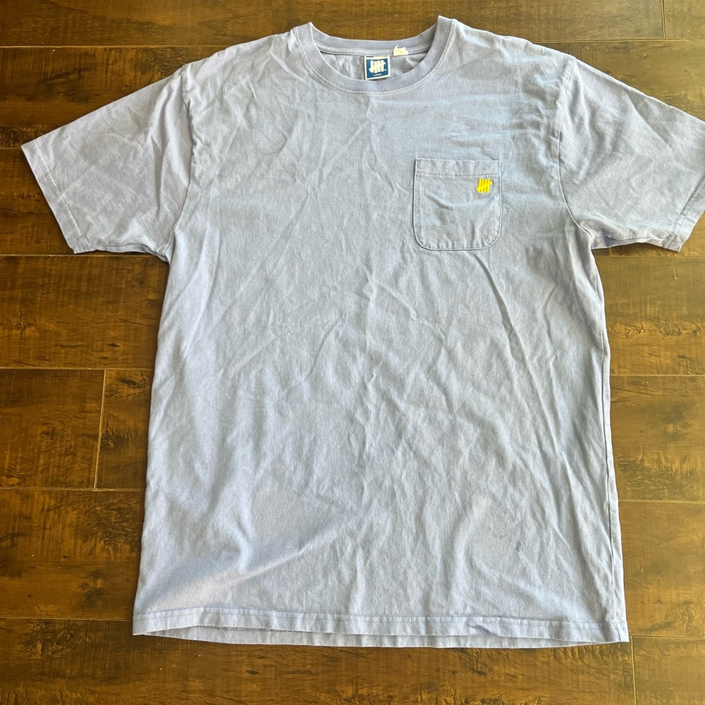 Undefeated light purple Short Sleeve Tee with Pocket